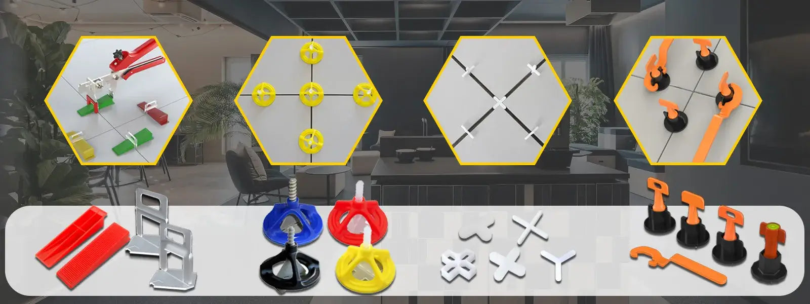 Tile levelling systems