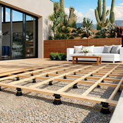 Höhenverstellbare Stelzlager / Terrassenlager 20-175mm – für Ihre Terrasse & Balkon