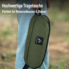 Faltbarer Outdoor-Stuhl, perfekt für Motorradtouren & Reisen