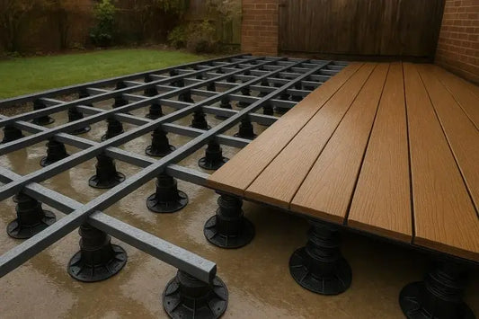 Höhenverstellbare Terrassenlager von Kegret – präzise nivellieren &amp; leises Gehgefühl 🛠️