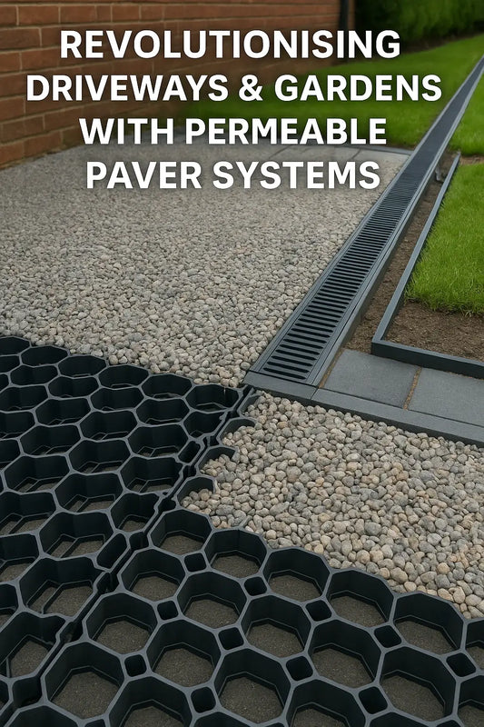 🌧️Revolutionising Driveways and Gardens with Permeable Paver Systems