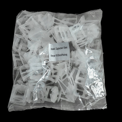 Zuglasche Nivellierclips Fliesen Clips 1,0 / 1,5 / 2,0 / 2,5 / 3,0 mm