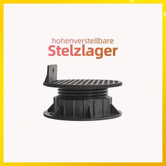 KEGRET Balkenlager bis 600 kg belastbar – Stelzlager mit Ø 95 mm Auflagekopf für Holz- und WPC-Unterkonstruktionen