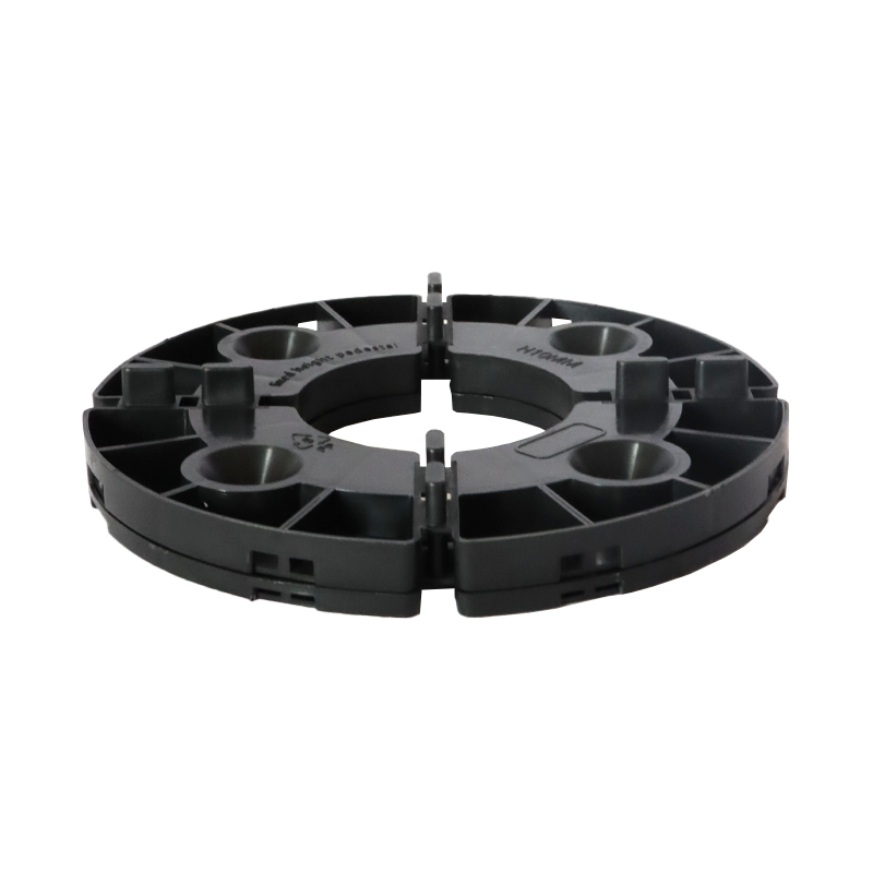 Plattenlager-Ausgleichsscheiben 5/10 mm – Feste Höhe für Terrassenplatten aus Naturstein und Keramik | PP Ø15 cm