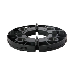Stelzlager fest 10 mm stapelbar – Terrassenplatten Plattenlager Ausgleichsscheibe PP Ø15 cm