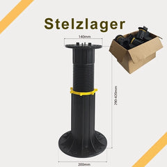 KEGRET Extra Hoch Stelzlager 130–720 mm für Terrassenplatten