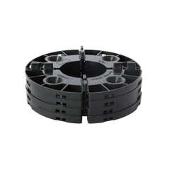 Stelzlager fest 10 mm stapelbar – Terrassenplatten Plattenlager Ausgleichsscheibe PP Ø15 cm
