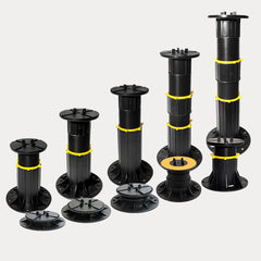 Groß Version Plattenlager Stelzlager höhenverstellbar 19mm bis 620 mm