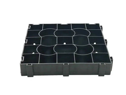Kiesgitter Bodengitter aus Kunststoff zur Kiesstabilisierung 330 × 330 mm, Höhe: 50 mm