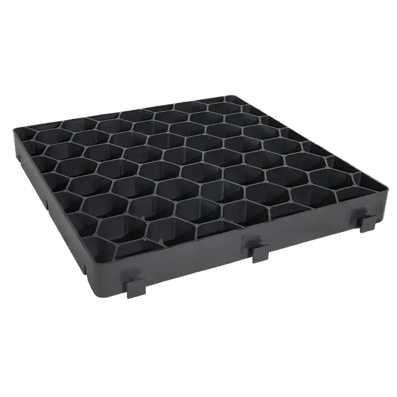 Kiesgitter Bodengitter aus Kunststoff zur Kiesstabilisierung 440 × 440 mm, Höhe: 50 mm