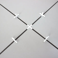 Fliesenkreuz (1 mm – 1,5 mm – 2 mm – 2,5 mm – 3 mm – 5 mm – 6 mm – 8 mm – 10 mm, 100 Stück)