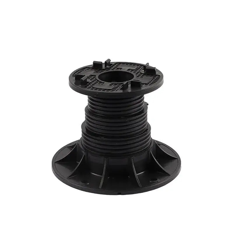 Verstellbarer Sockel für 60,8 x 60,8 mm Aluminium-Terrassendielen, Höhe 59–218 mm