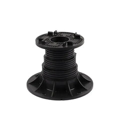 Verstellbarer Sockel für 60,8 x 60,8 mm Aluminium-Terrassendielen, Höhe 59–218 mm