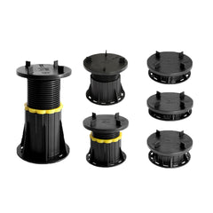 Höhenverstellbare Stelzlager Terrassenlager 20-175mm Stellfuß Plattenlager Versand DE