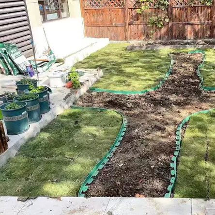 Kunststoff Rasenkante flexibel Beeteinfassung Gartenbegrenzung