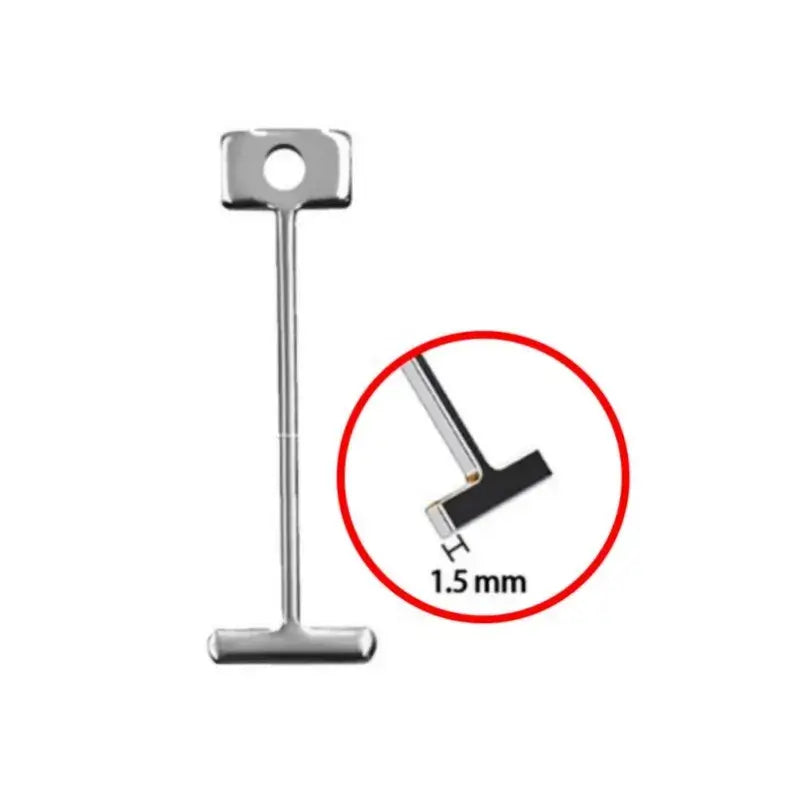 Wiederverwendbares Fliesenausgleichssystem (50er-Pack – 1,5 mm, 32 mm H + Spezialschlüssel)
