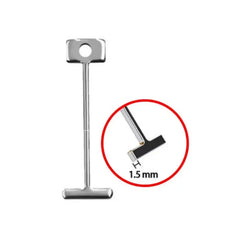 Wiederverwendbares Fliesenausgleichssystem (50er-Pack – 1,5 mm, 32 mm H + Spezialschlüssel)