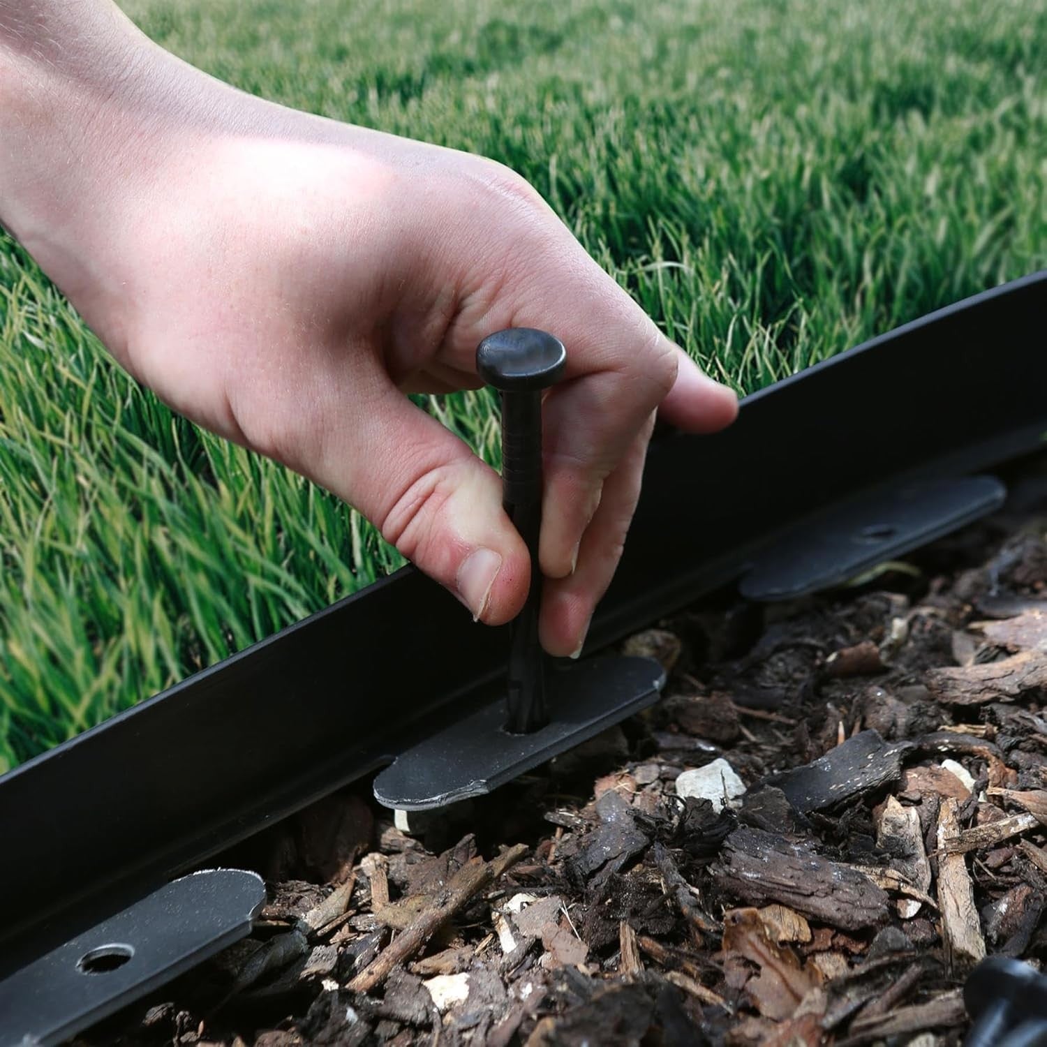 Kunststoff Rasenkante flexibel Beeteinfassung Gartenbegrenzung